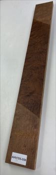 Neck Bird's Eye Maple, Choco roasted, 895x105x25mm,  Unique Piece #056